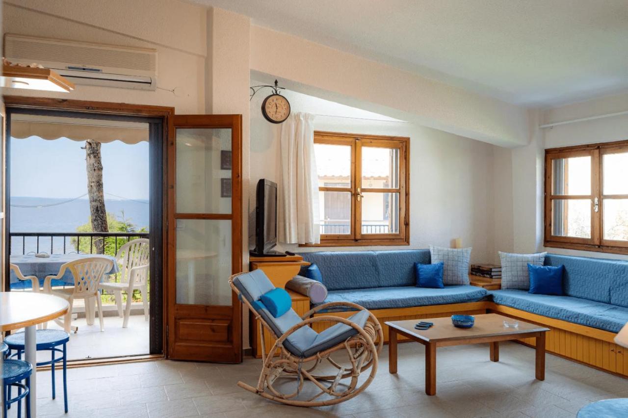 Seahouse With View Psakoudia Exterior foto